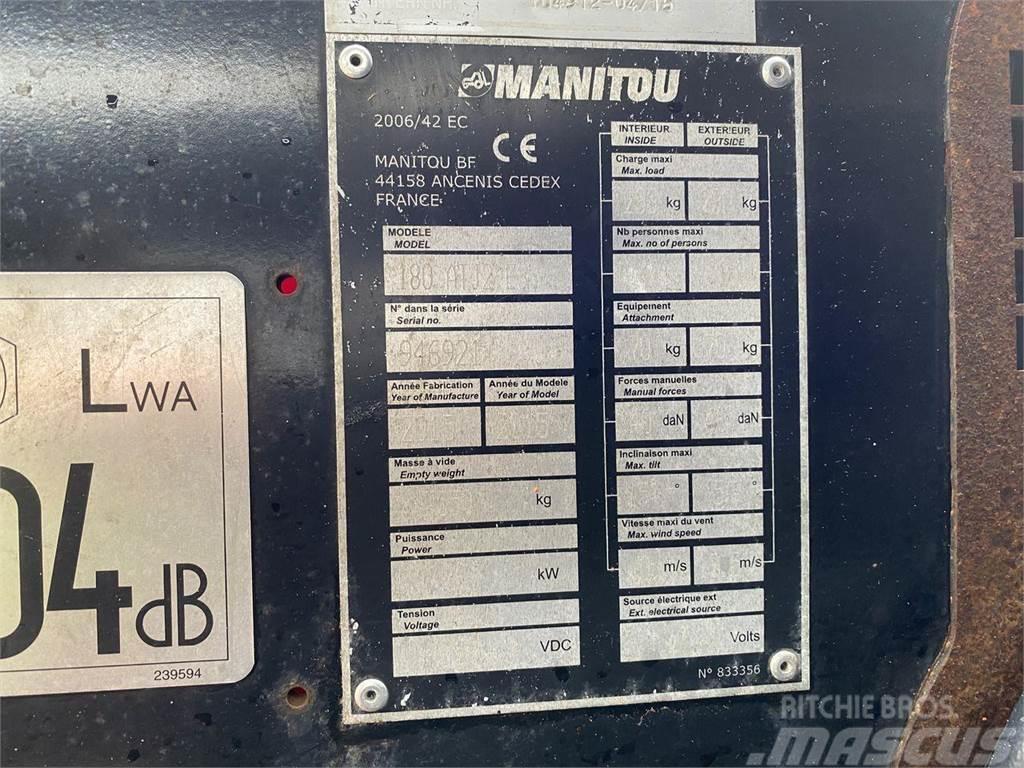 Manitou 180ATJ 2 RC Körüklü personel platformları
