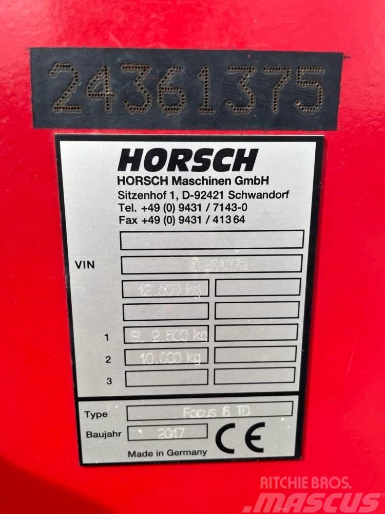 Horsch Focus 6 TD Kombine hububat mibzerleri