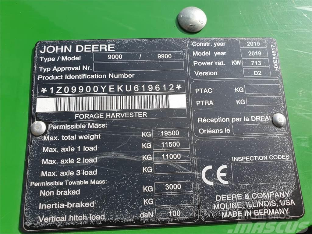 John Deere 9900 Silaj makinasi