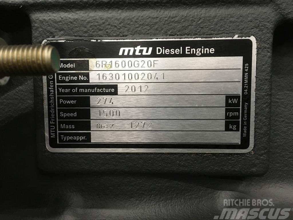 MTU 6R1600 G20F NEW Motorlar