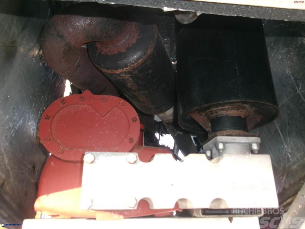 Feldbinder Powder tank alu 42 m3 (tipping) + engine/compresso Damperli çekiciler