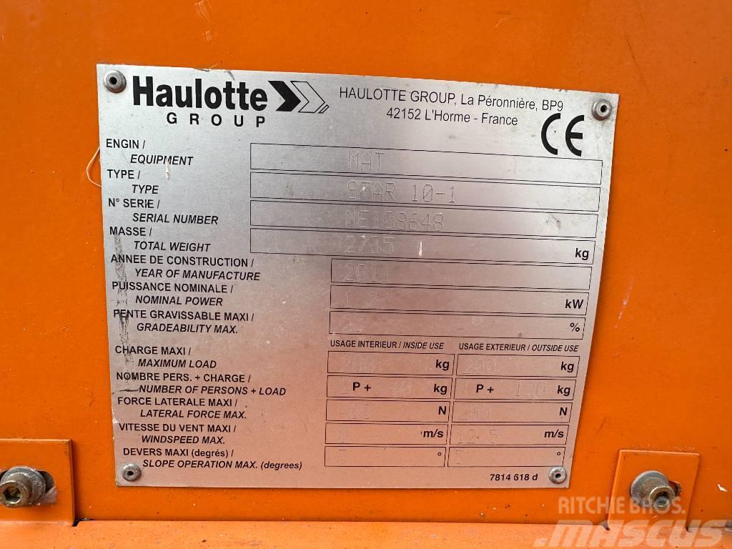 Haulotte Star 10 Körüklü personel platformları