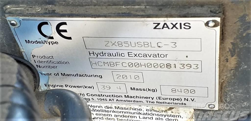  Midikoparka gąsienicowa HITACHI ZX 85 USBLC-3 Midi ekskavatörler 7 - 12 t