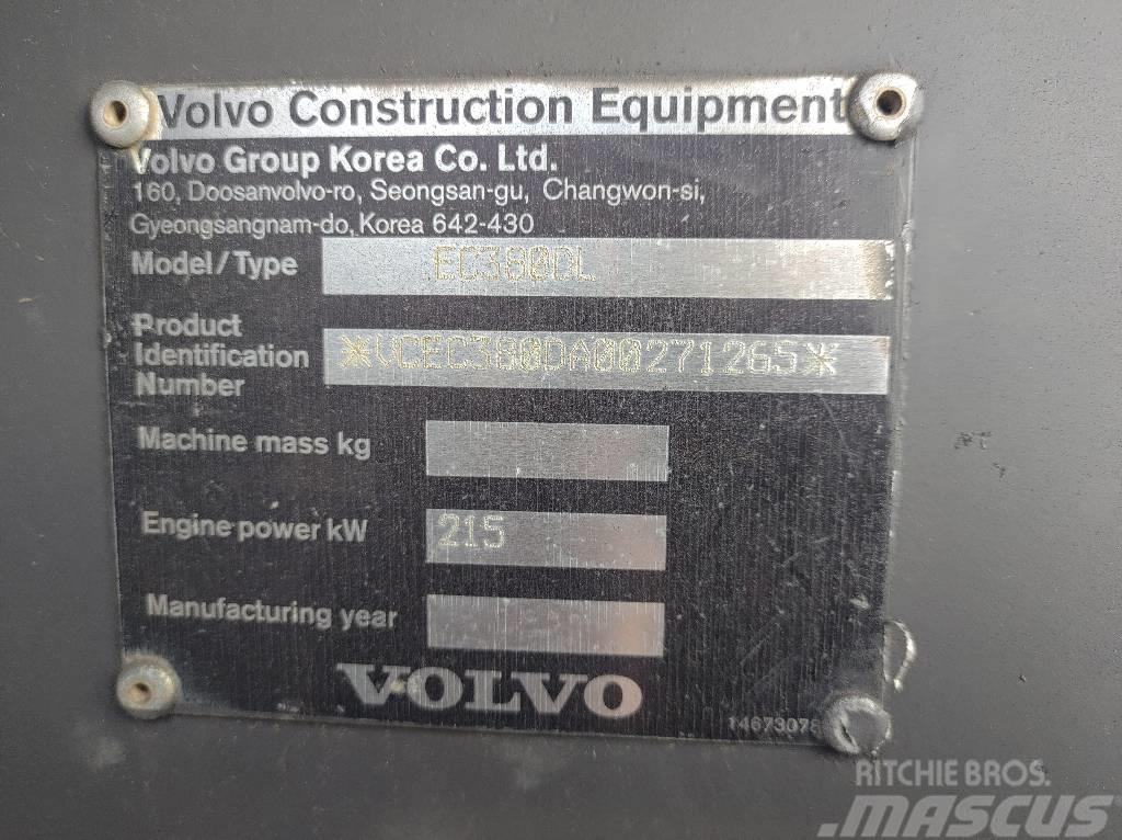 Volvo EC380DL Paletli ekskavatörler