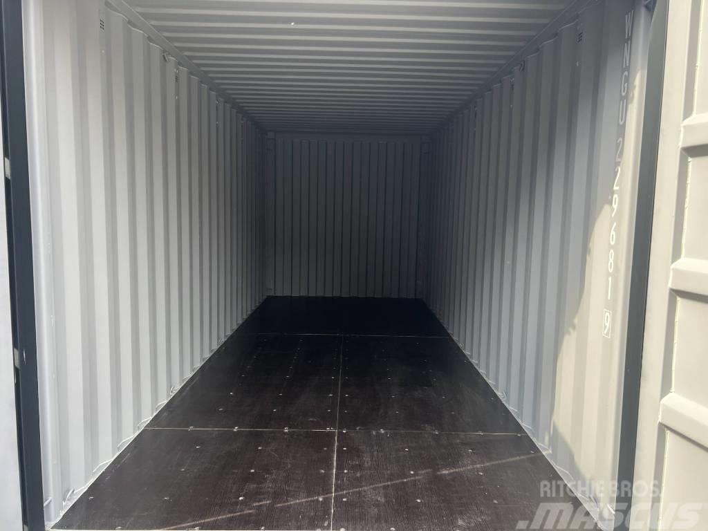  20' DV Lagercontainer ONE WAY Seecontainer/RAL7016 Depolama konteynerleri