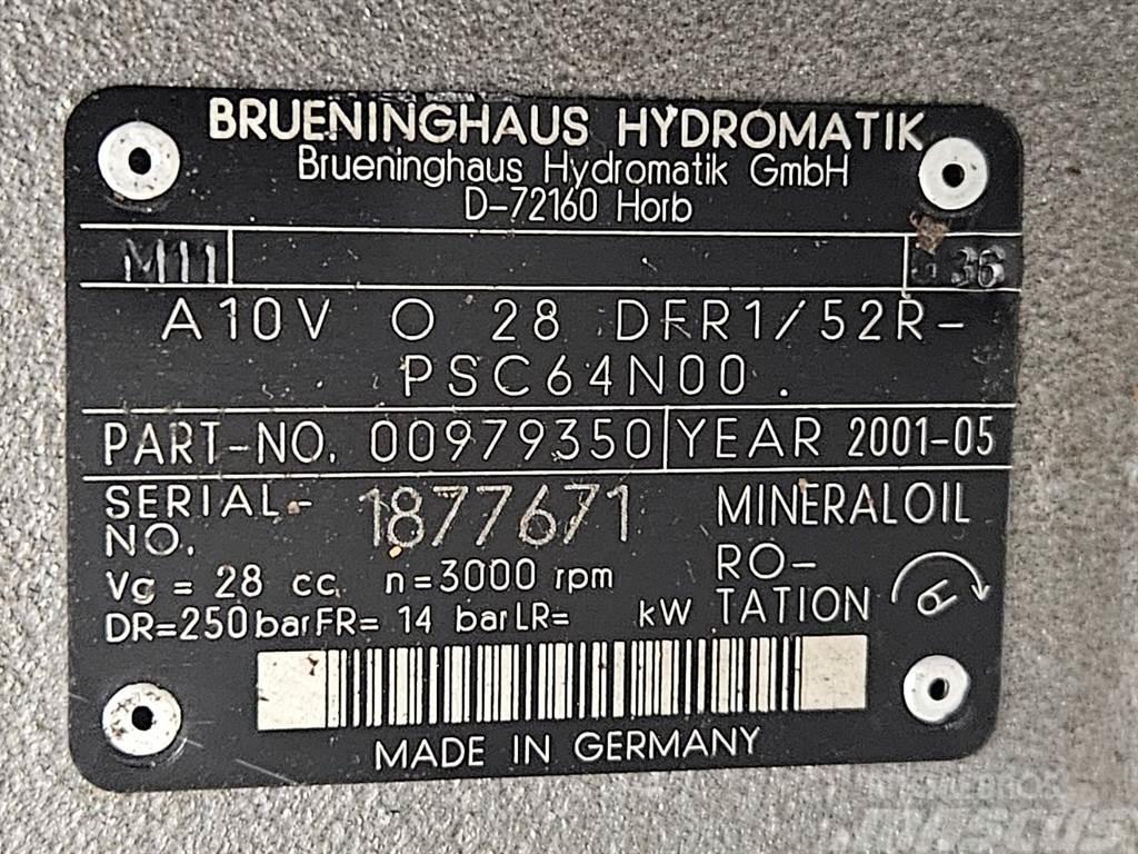 Brueninghaus Hydromatik A10VO28DFR1/52R-Load sensing pump Hidrolik