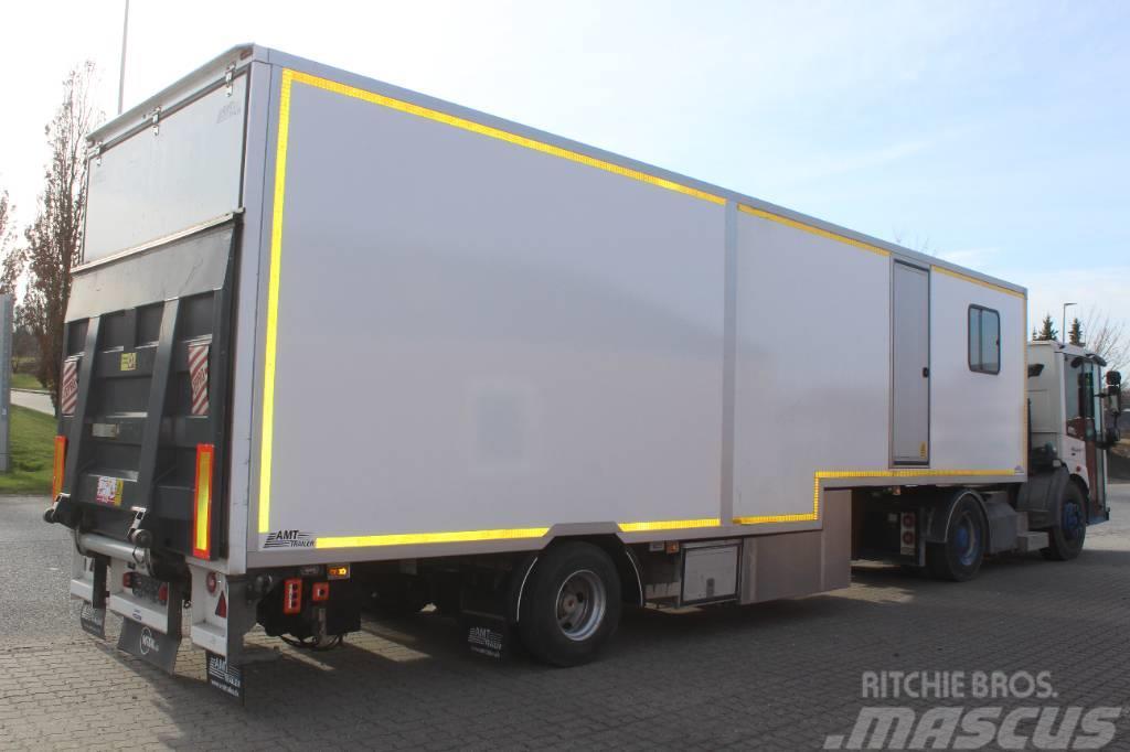 AMT CI100 - Nedbygget isoleret City BOX trailer M/lift Kapali kasa yari römorklar