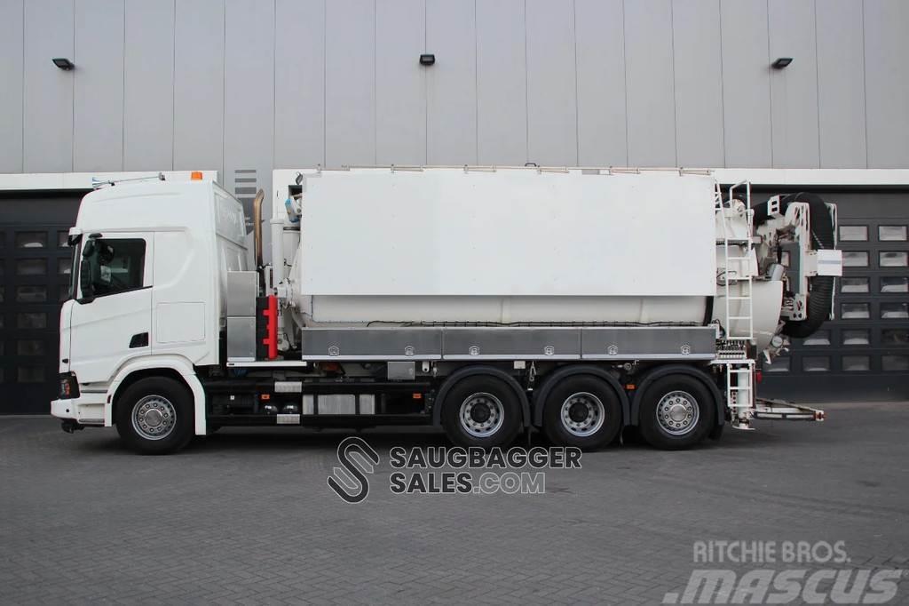 Scania R540 Amphitec Vortex 11000 suction excavator Vidanjörler