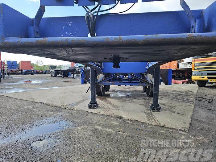  MKF Metallbau 20 FT Container chassis | steel susp Konteyner yari çekiciler