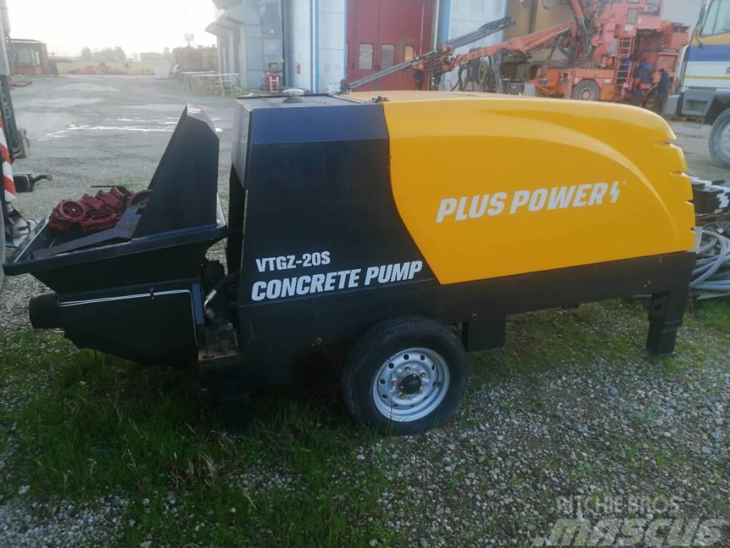  Plus Power VTGZ 20S Beton dağıtım bomları