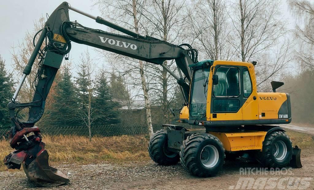 Volvo EW 160 B Lastik tekerli ekskavatörler