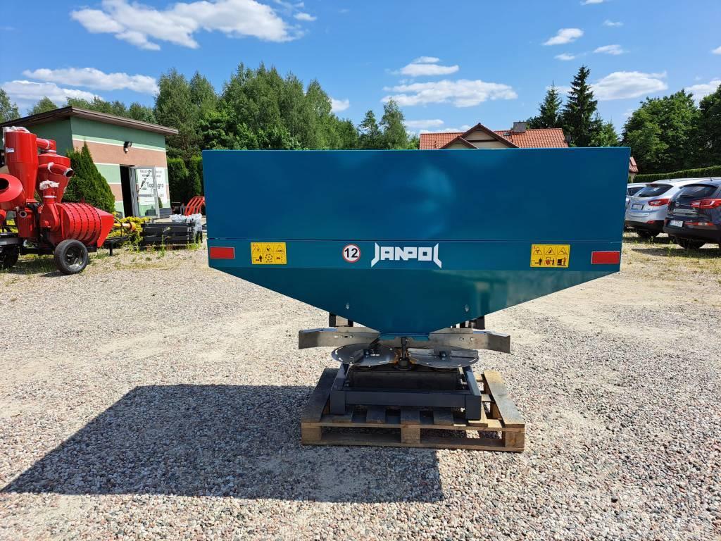 Janpol Premium 1500 fertilizer spreader / rozsiewacz 1500 Mineral gübre dagiticilar