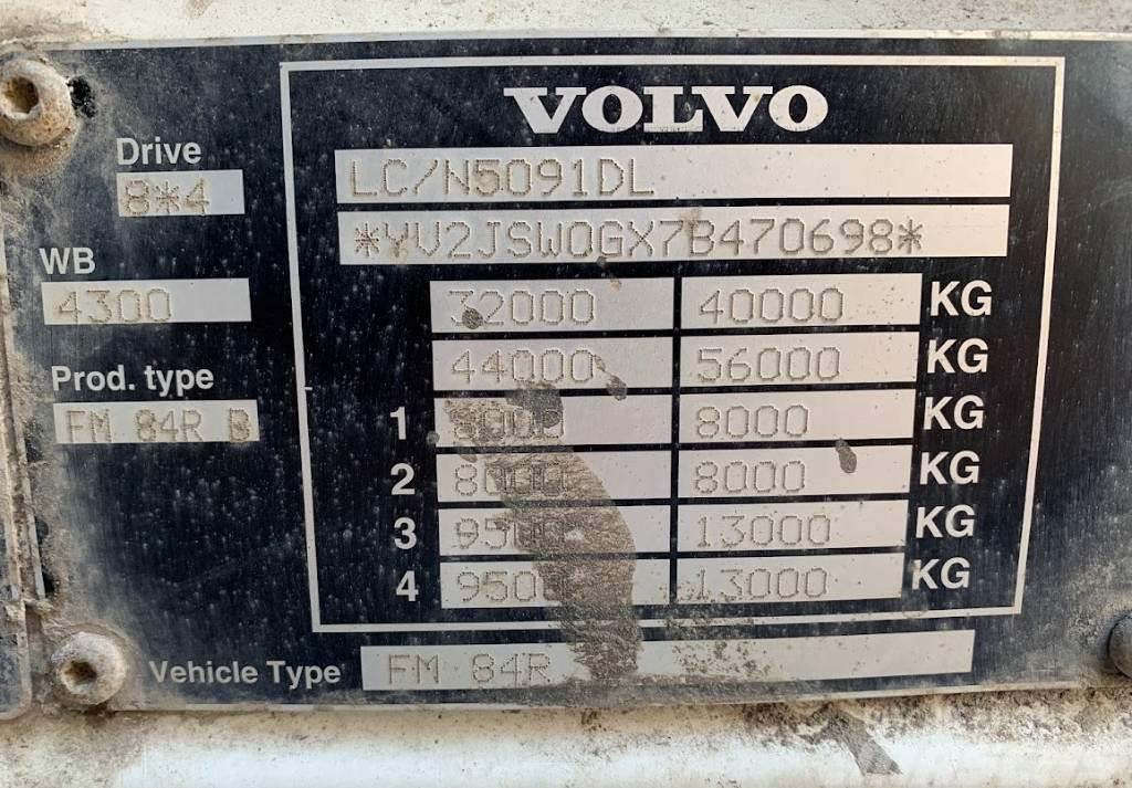 Volvo FM460 8X4 Damperli kamyonlar