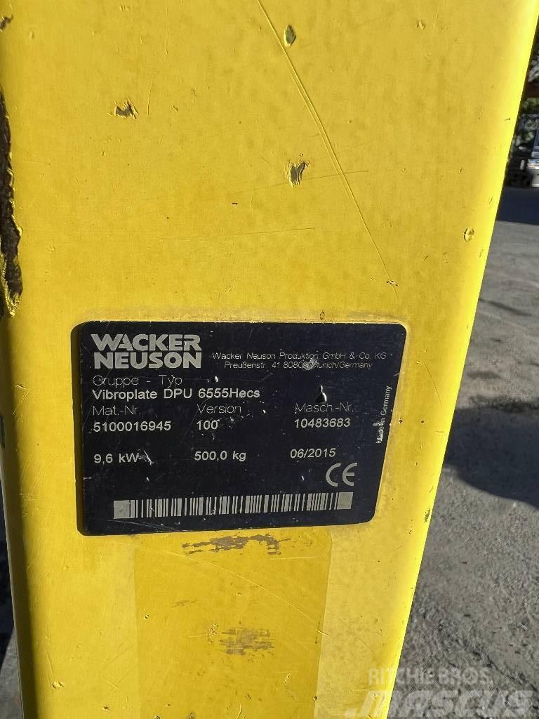 Wacker Neuson Vibroplate DPU 6555 Hecs*500 kg*E Start Kompaktörler