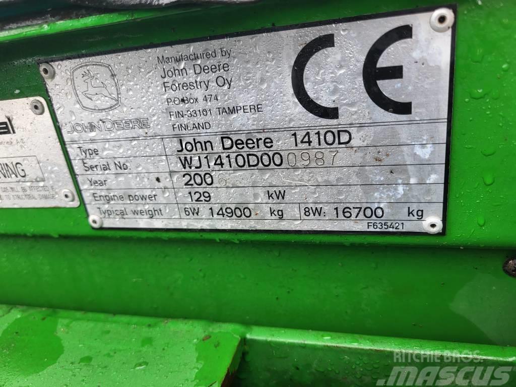 John Deere 1410 D Tomruk yükleyici traktörler