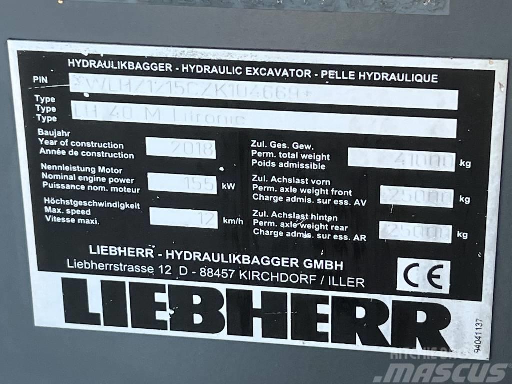 Liebherr LH 40 M ERC Digerleri