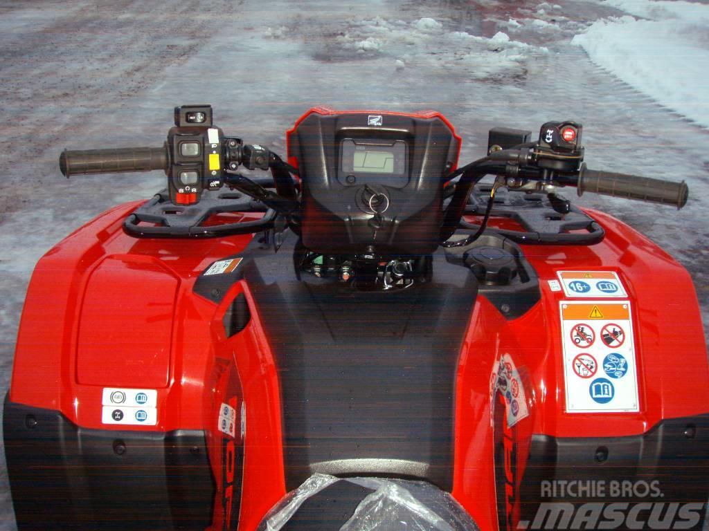 Honda TRX 520 Fourman Discover med snöplog ATVler