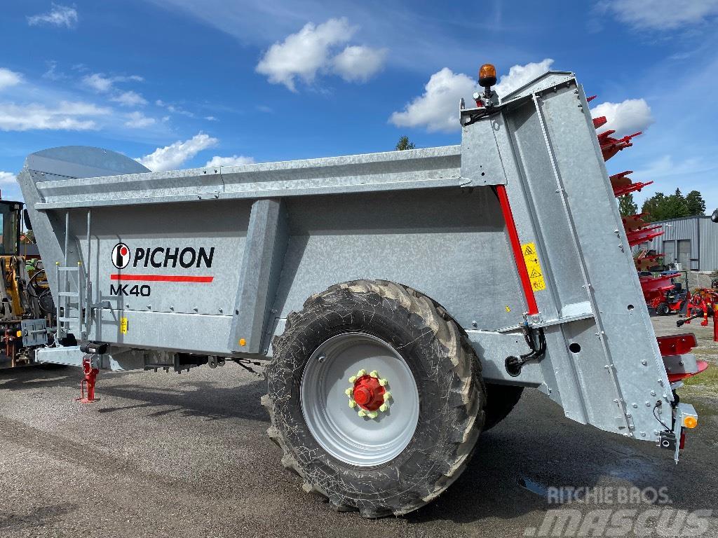 Pichon MK 40 Fastgödselspridare Gübre dagitma tankerleri