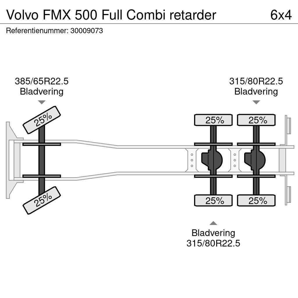 Volvo FMX 500 Full Combi retarder Diger kamyonlar