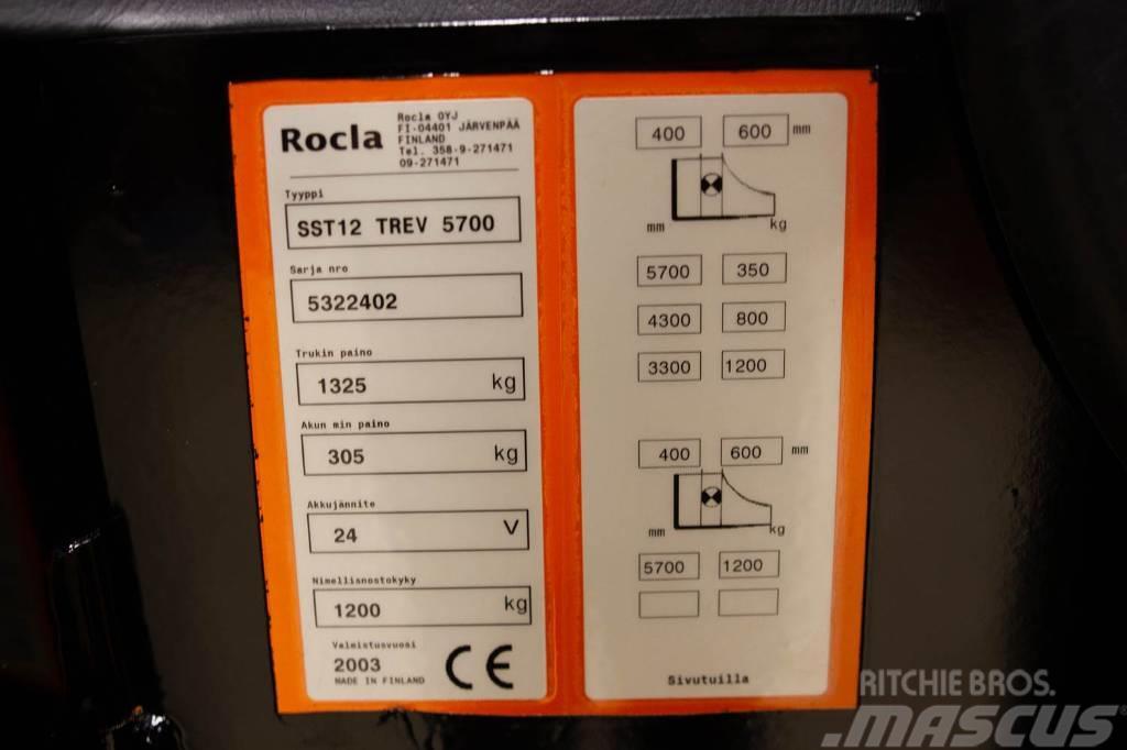 Rocla SST 12 Akülü depo ekipmanları