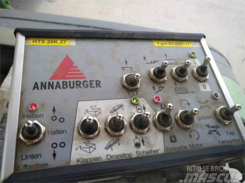 Annaburger HTS20K.27 Sivi gübre ve ilaç tankerleri