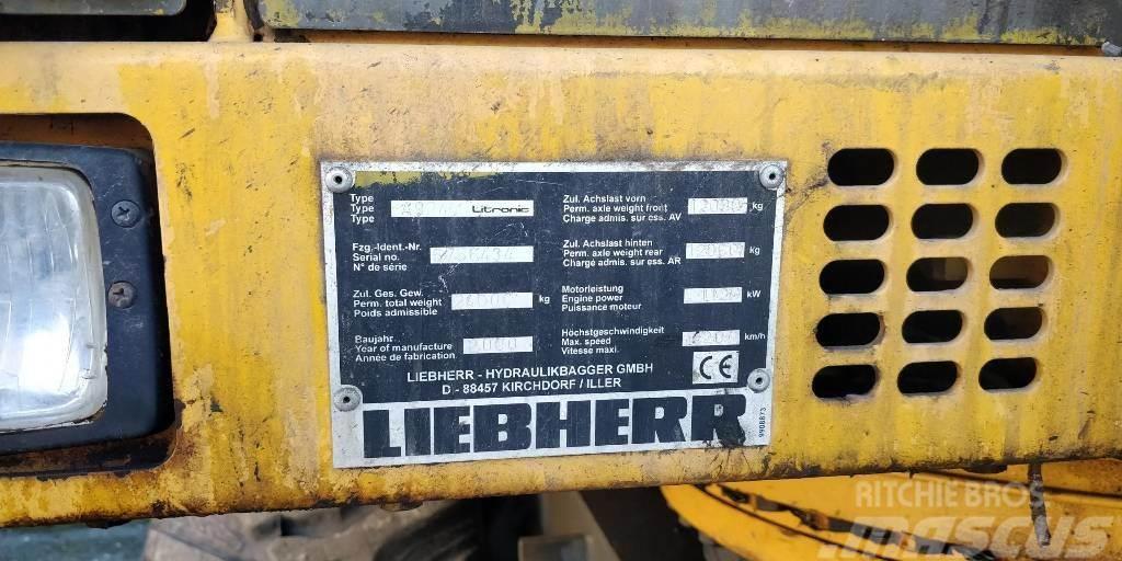 Liebherr A924 Lastik tekerli ekskavatörler