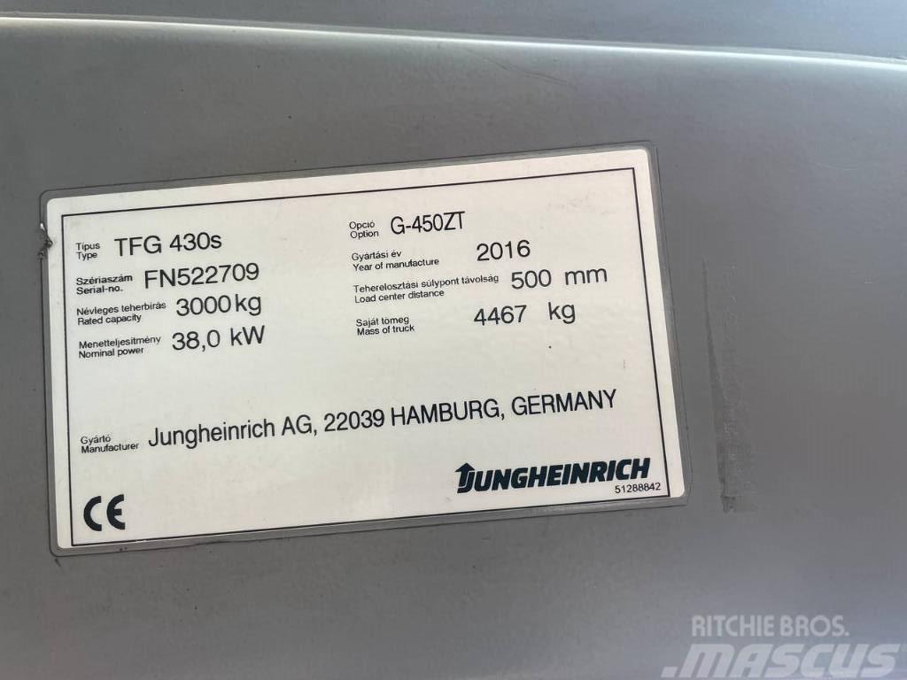Jungheinrich TFG 430s LPG'li forkliftler