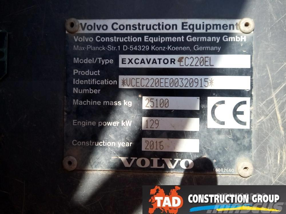 Volvo EC 220 EL Paletli ekskavatörler