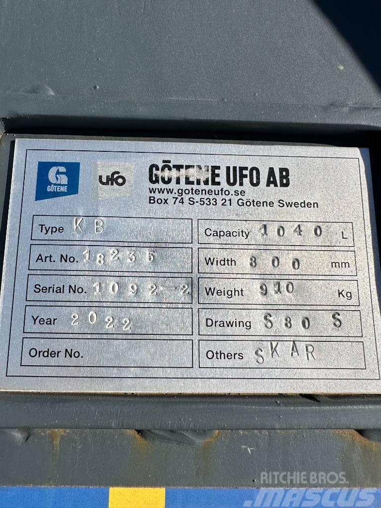 UFO KB-S80 Paletli ekskavatörler