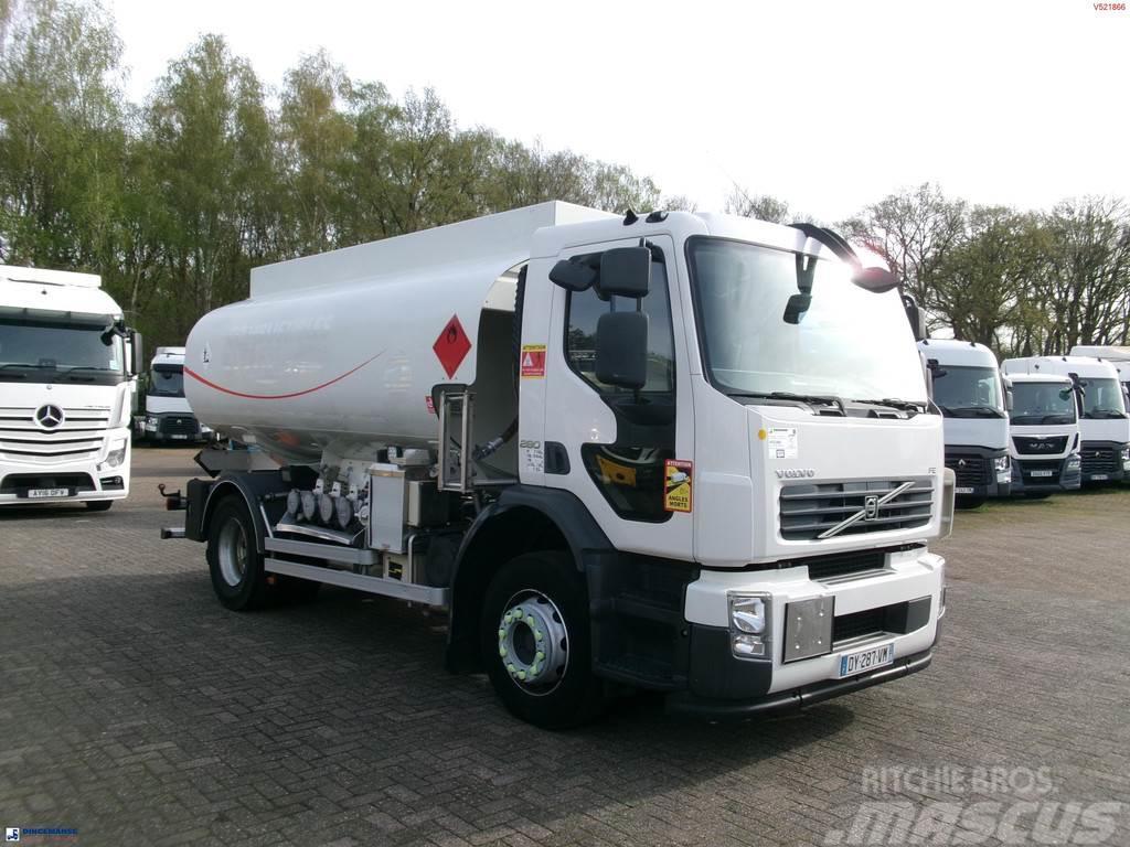 Volvo FE 280 4X2 fuel tank 13.6 m3 / 4 comp / ADR 07/07/ Tankerli kamyonlar