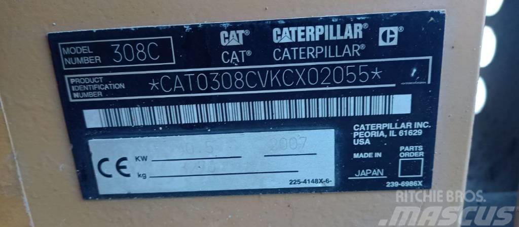 CAT 308 C Paletli ekskavatörler