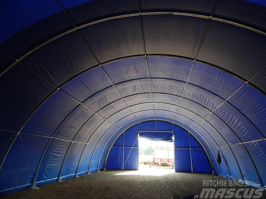  12m széles szimplavas félköríves raktár sátor Diger