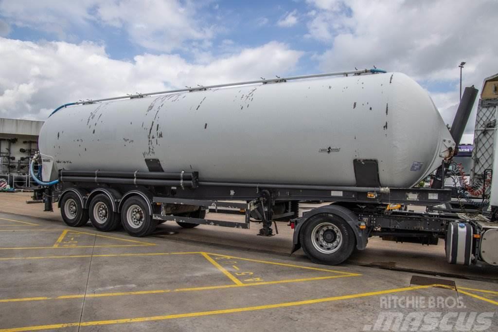 Spitzer Silo EUROVRAC-SK 2460 60M³/5xCOMP Tanker yari çekiciler