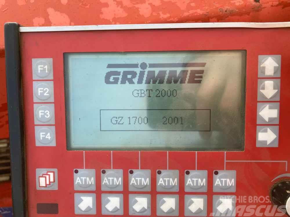 Grimme GZ 1700 DL Windrower Patates hasat makinalari