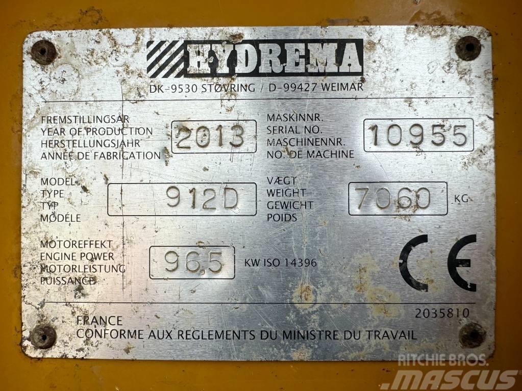 Hydrema 912D - Knik Dumptruck / CE Certified Belden kirma kaya kamyonu