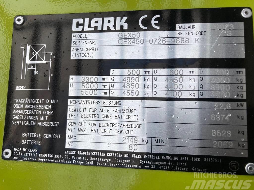 Clark GEX 50 Elektrikli forkliftler