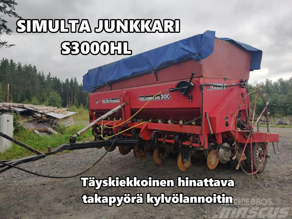 Simulta Junkkari S3000HL kylvölannoitin - VIDEO Kombine hububat mibzerleri