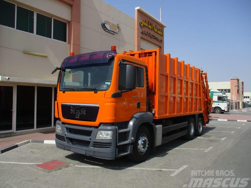 MAN TGS 28.320 6×2 Garbage Truck 2008 Atik kamyonlari
