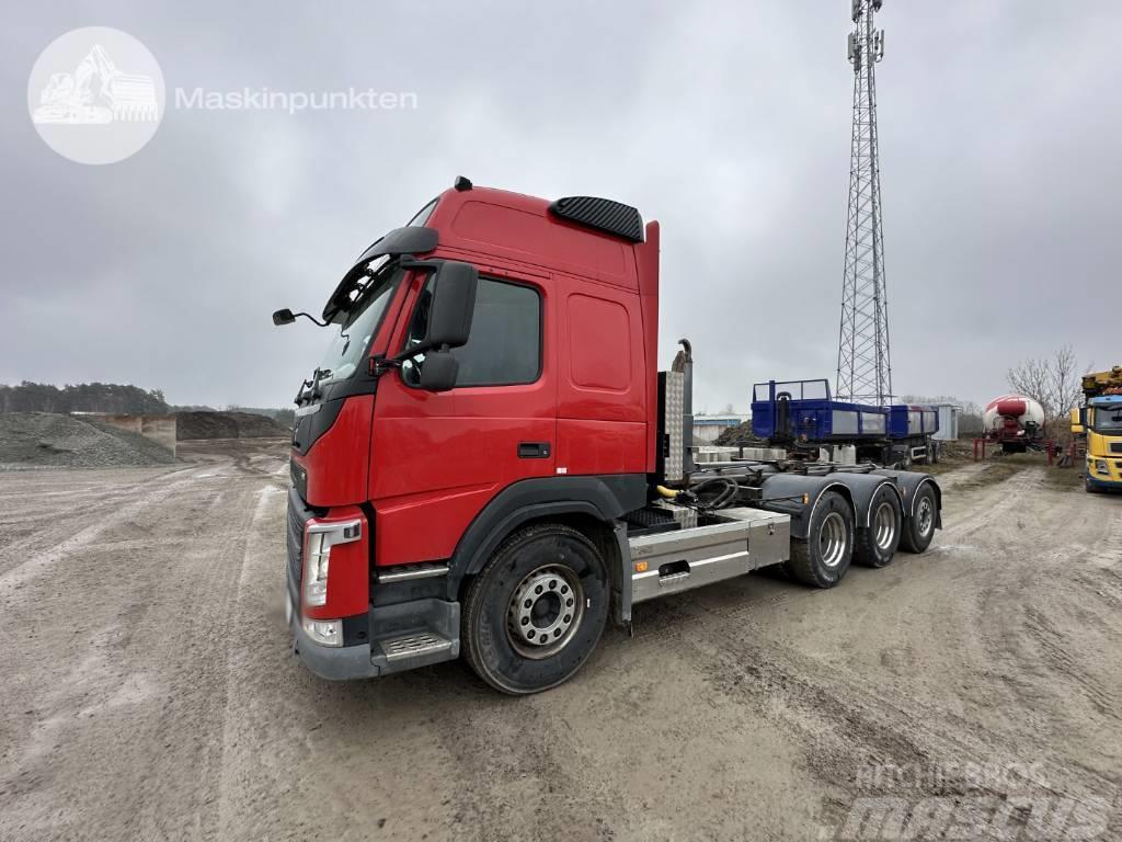 Volvo FM 420 LAXO + Lastväxlare + Betongroterare Römorklar, konteyner