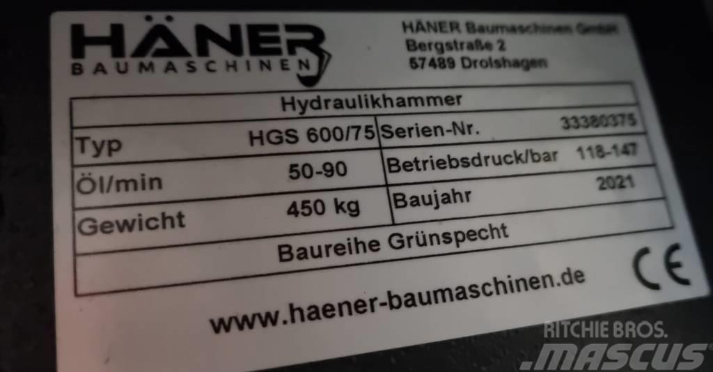  Häner HGS 600/75 Hidrolik kırıcılar