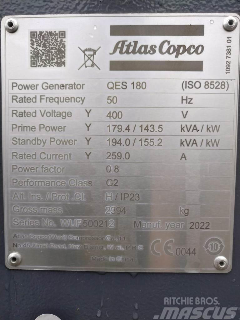 Atlas Copco QES 180 Dizel Jeneratörler