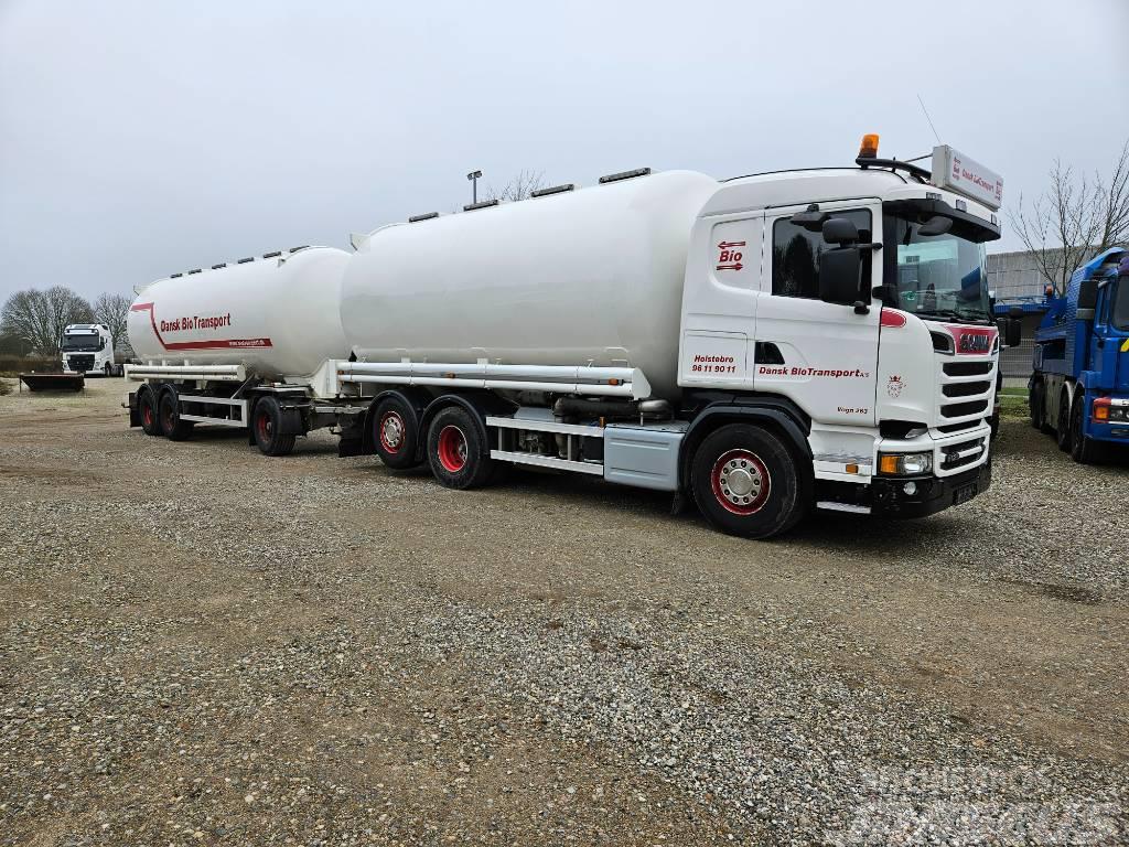 Scania R520 6x2 //V8// Silo - Pellets // 26.000 liter Tankerli kamyonlar