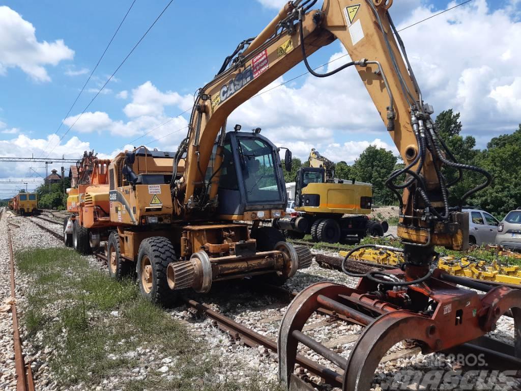 CASE 788 SR Rail Road Excavator Demiryolu bakım araçları