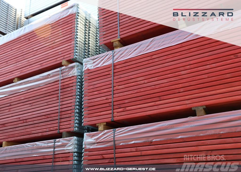 Blizzard S70 292,87 m² Alugerüst mit Holz-Gerüstbohlen Iskele ekipmanlari