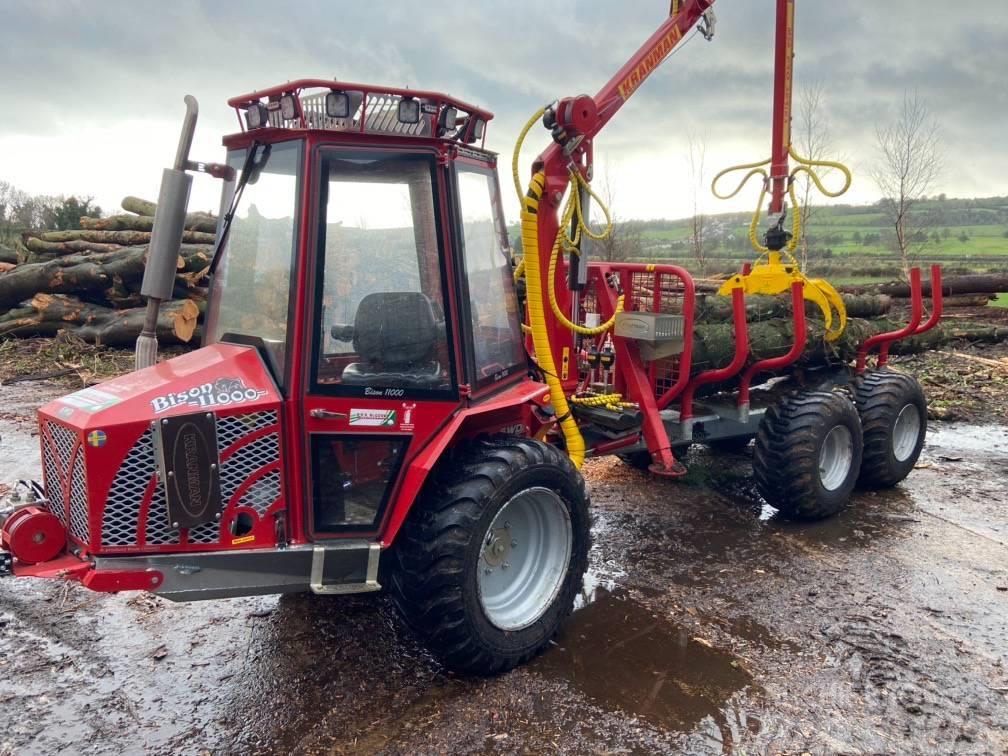 Kranman Bison 11000 Tomruk yükleyici traktörler