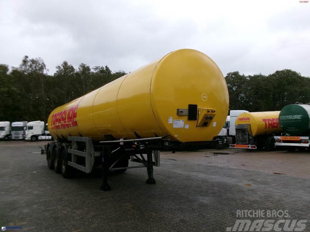  Clayton Food (beer) tank inox 30 m3 / 1 comp Tanker yari çekiciler
