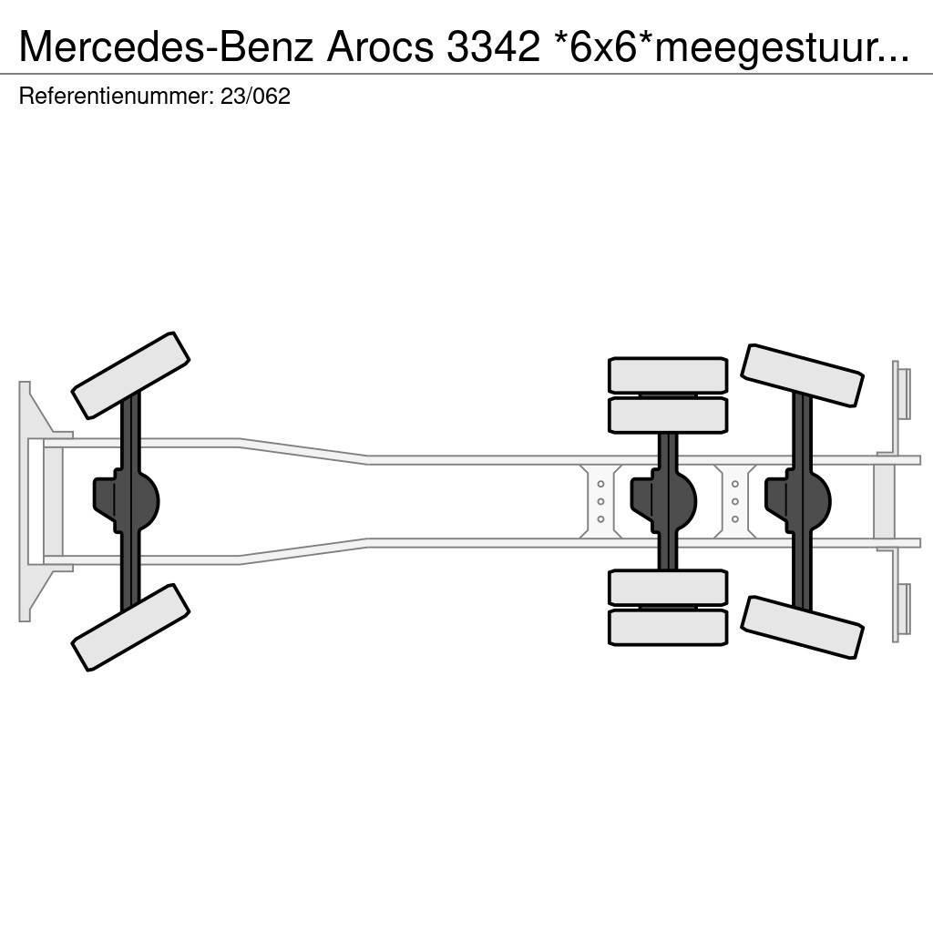 Mercedes-Benz Arocs 3342 *6x6*meegestuurd as*2zijdige kipper*Air Damperli kamyonlar