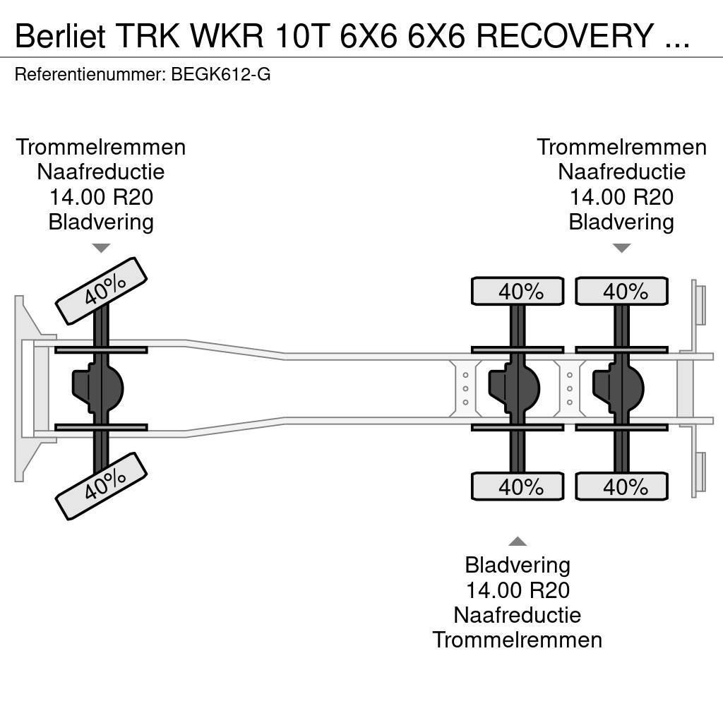 Berliet TRK WKR 10T 6X6 6X6 RECOVERY TRUCK 8589 KM Kurtaricilar