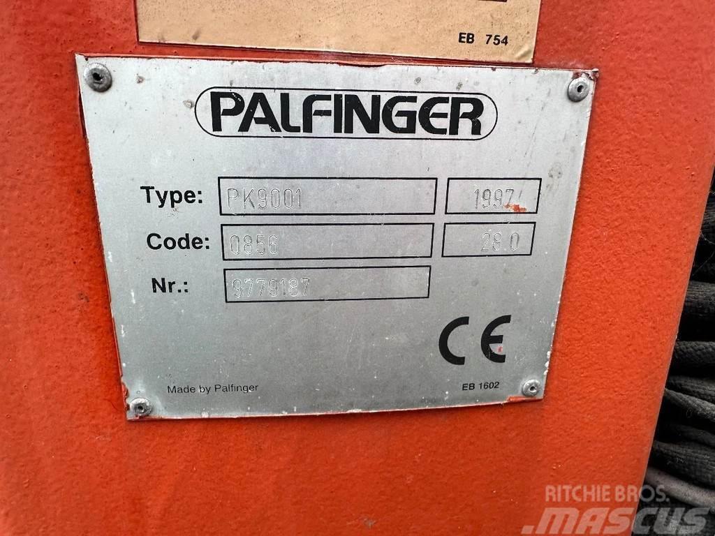 Palfinger PK9001 B Crane / Kraan / Autolaadkraan / Ladekrane Yükleme vinçleri