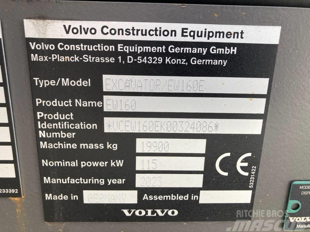 Volvo EW 160 E Lastik tekerli ekskavatörler